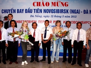 First flight brings Russian tourists to Danang